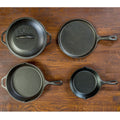 Lodge Seasoned Cast Iron 5 Piece Cookware Set
