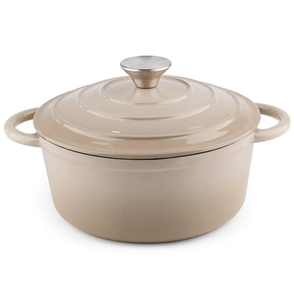 7 Pieces Cast Iron Enameled Cookware Se