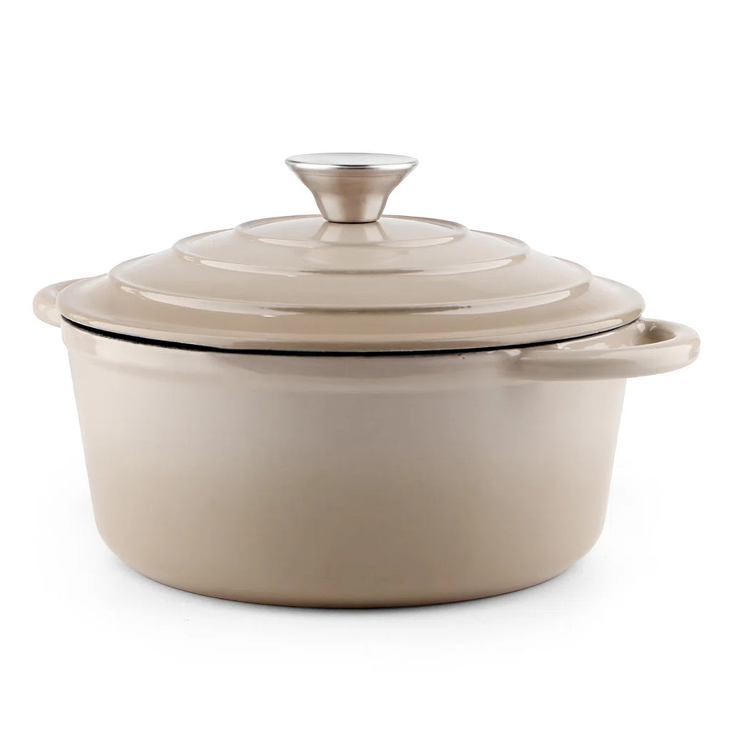 7 Pieces Cast Iron Enameled Cookware Se